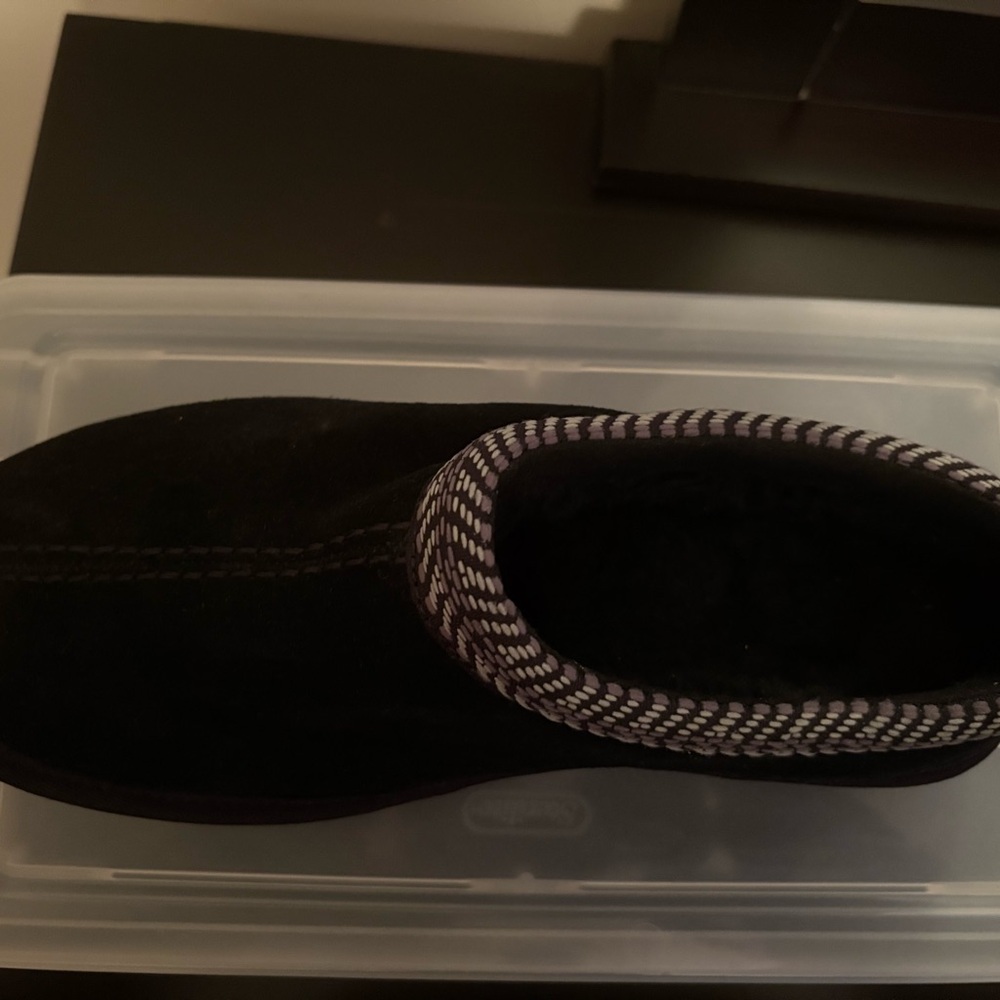 Koolaburra Black Suede Slip-On Shoes